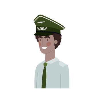 recommend clip art: man pilot avatar character