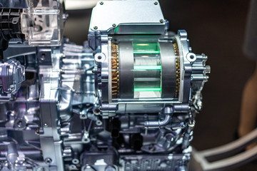 Obraz premium detail of engine