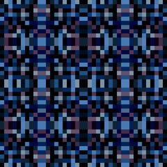 seamless repeatable pixel pattern background. abstract mosaic background with squares can be used for wallpaper, fabric, textile or clothing design. 