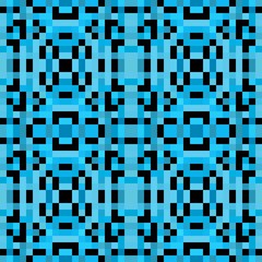 seamless repeatable pixel pattern background. abstract mosaic background with squares can be used for wallpaper, fabric, textile or clothing design. 