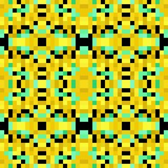 seamless repeatable pixel pattern background. abstract mosaic background with squares can be used for wallpaper, fabric, textile or clothing design. 