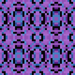 seamless pixel pattern mosaic. abstract background with squares can be used for wallpaper, fabric, textile or clothing design.