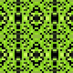 seamless pixel pattern mosaic. abstract background with squares can be used for wallpaper, fabric, textile or clothing design.