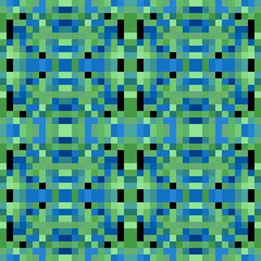 seamless pixel pattern mosaic. abstract background with squares can be used for wallpaper, fabric, textile or clothing design.