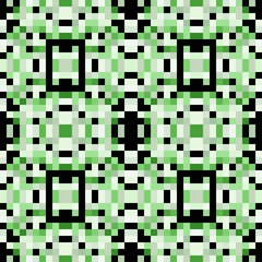 seamless pixel pattern mosaic. abstract background with squares can be used for wallpaper, fabric, textile or clothing design.