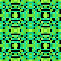 seamless pixel pattern mosaic. abstract background with squares can be used for wallpaper, fabric, textile or clothing design.