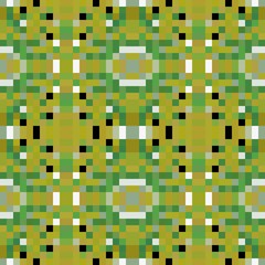 seamless pixel pattern mosaic. abstract background with squares can be used for wallpaper, fabric, textile or clothing design.