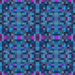 seamless pixel pattern mosaic. abstract background with squares can be used for wallpaper, fabric, textile or clothing design.