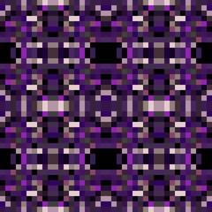 seamless pixel pattern mosaic. abstract background with squares can be used for wallpaper, fabric, textile or clothing design.