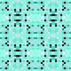 seamless pixel pattern mosaic. abstract background with squares can be used for wallpaper, fabric, textile or clothing design.