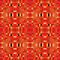 seamless pixel pattern mosaic. abstract background with squares can be used for wallpaper, fabric, textile or clothing design.
