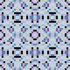 seamless pixel pattern mosaic. abstract background with squares can be used for wallpaper, fabric, textile or clothing design.