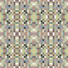 seamless pixel pattern mosaic. abstract background with squares can be used for wallpaper, fabric, textile or clothing design.