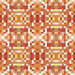 seamless pixel pattern mosaic. abstract background with squares can be used for wallpaper, fabric, textile or clothing design.