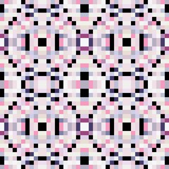 seamless pixel pattern mosaic. abstract background with squares can be used for wallpaper, fabric, textile or clothing design.