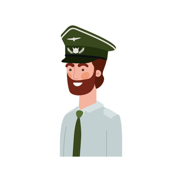 recommend clip art: man pilot avatar character