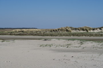 Dünenlandschaft in St. Peter Ording Bad 