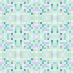 seamless pixel pattern mosaic. abstract background with squares can be used for wallpaper, fabric, textile or clothing design.