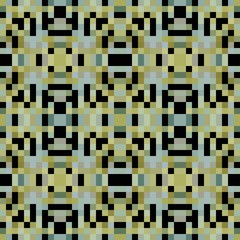 Fototapeta premium seamless pixel pattern mosaic. abstract background with squares can be used for wallpaper, fabric, textile or clothing design.