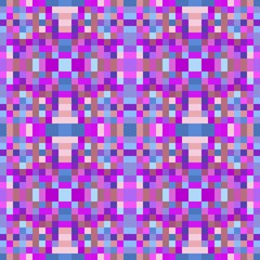 seamless pixel pattern mosaic. abstract background with squares can be used for wallpaper, fabric, textile or clothing design.