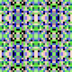 seamless pixel pattern mosaic. abstract background with squares can be used for wallpaper, fabric, textile or clothing design.