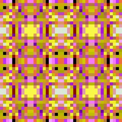 seamless pixel pattern mosaic. abstract background with squares can be used for wallpaper, fabric, textile or clothing design.