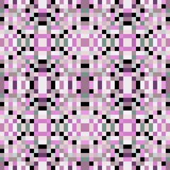 seamless pixel pattern mosaic. abstract background with squares can be used for wallpaper, fabric, textile or clothing design.