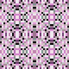 seamless pixel pattern mosaic. abstract background with squares can be used for wallpaper, fabric, textile or clothing design.