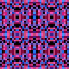 seamless pixel pattern mosaic. abstract background with squares can be used for wallpaper, fabric, textile or clothing design.