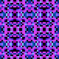 seamless pixel pattern mosaic. abstract background with squares can be used for wallpaper, fabric, textile or clothing design.