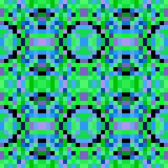 seamless pixel pattern mosaic. abstract background with squares can be used for wallpaper, fabric, textile or clothing design.