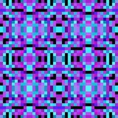 seamless pixel pattern mosaic. abstract background with squares can be used for wallpaper, fabric, textile or clothing design.