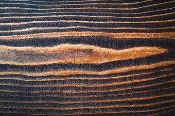 horizontal lines on old brown wood