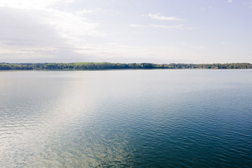 Clear View of a Lake