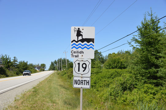Ceilidh Trail, Cape Breton Island, Nova Scotia, Canada