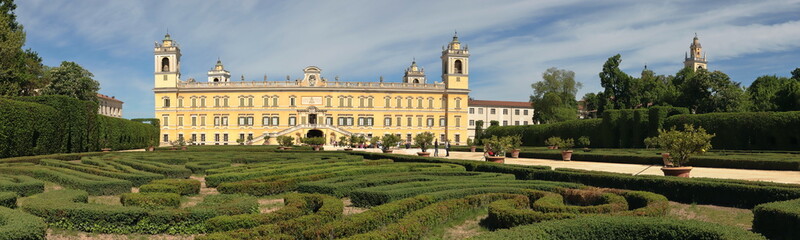 Obraz premium Reggia di Colorno con Palazzo Ducale in Italia, Colorno Royal Palace in Italy 