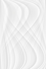 Graphic symmetrical pattern for wallpaper and packaging for various purposes. The background is gray and white with a gradient texture of stripes, lines, waves and geometric shapes.