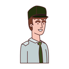 man soldier of war avatar character