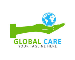 Global Care Logo. Editable vector EPS.