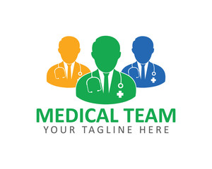 Medical Team logo. Vector EPS.
