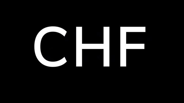 From the Glitch effect arises ISO code currency CHF. Then the TV turns off. Alpha channel Premultiplied - Matted with color black