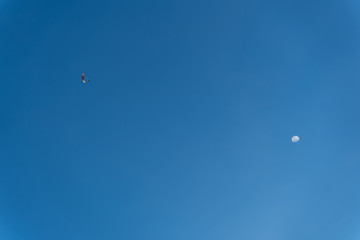 man on moon