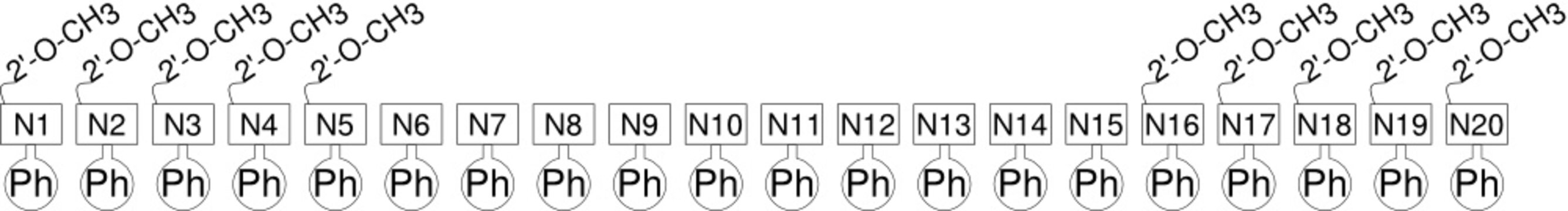 Antisense oligonucleotide structure