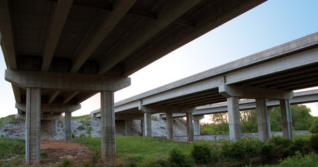 Highway Interchange Overpass