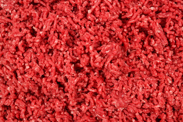 Chopped meat background.