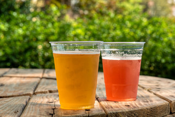 Beer in summertime