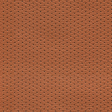 Seamless Brown Perforated Leather Texture