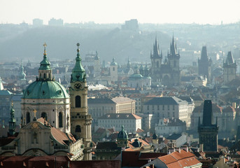 A view of Prague