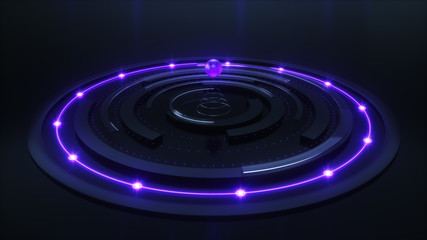 broadcast futuristic circles