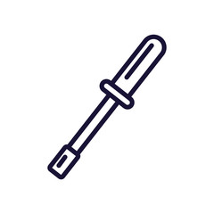 Fototapeta premium screwdriver tool isolated icon